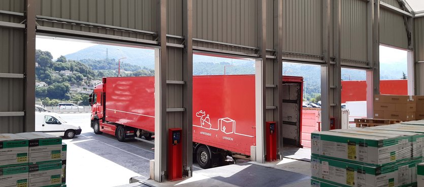 Construcción de un edificio modular