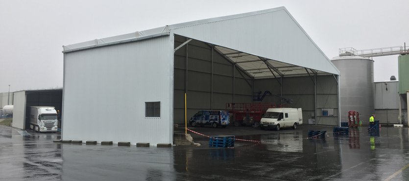 Naves industriales desmontables