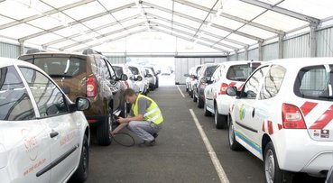 Pabellón de mantenimiento