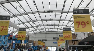 Almacén temporal durante unas obras o un traslado