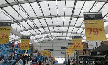 Almacén temporal durante unas obras o un traslado