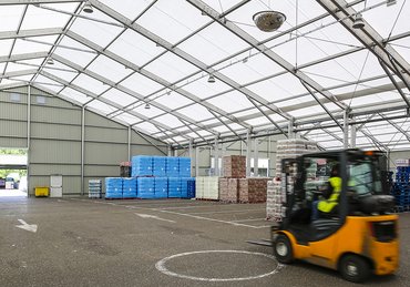 Pabellón de almacenaje