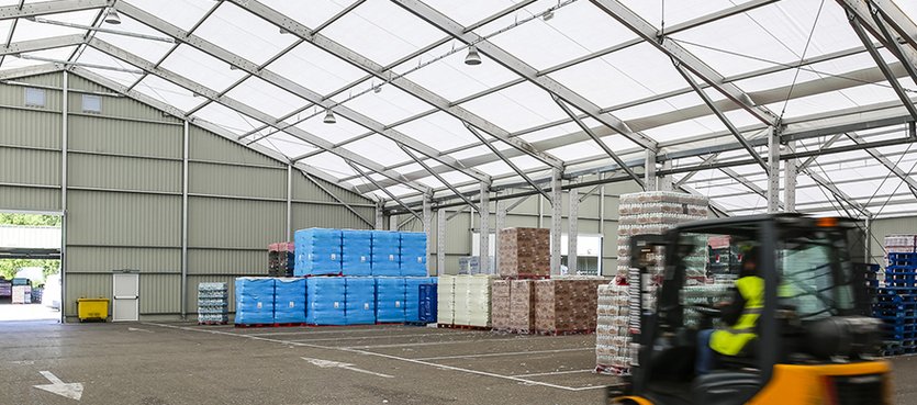 Utilidad de las carpas desmontables