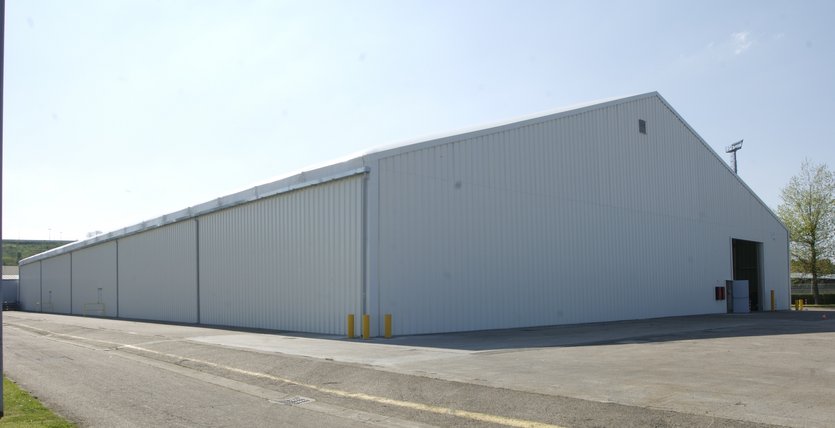 Pabellón para almacenaje